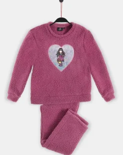 Pyjamas Teddy Volant Le Nid violet-Santoro Gorjuss Outlet