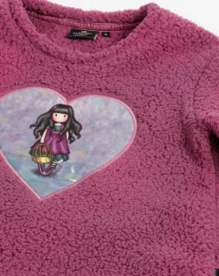 Pyjamas Teddy Volant Le Nid violet-Santoro Gorjuss Outlet