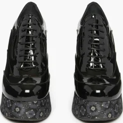 Femme Sonia Rykiel Richelieu^Richelieus en Cuir Anvillar noirs - Talon 11 cm