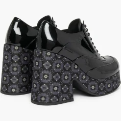 Femme Sonia Rykiel Richelieu^Richelieus en Cuir Anvillar noirs - Talon 11 cm