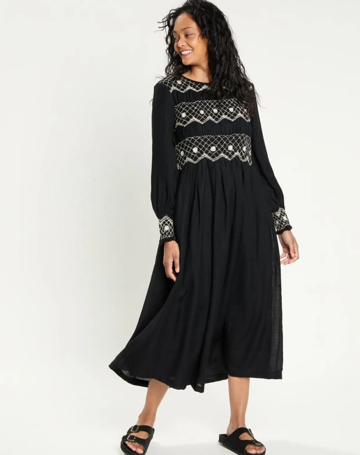 Femme Manoush Robes^Robe 100% Laine Baptême noire