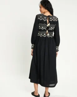 Femme Manoush Robes^Robe 100% Laine Baptême noire