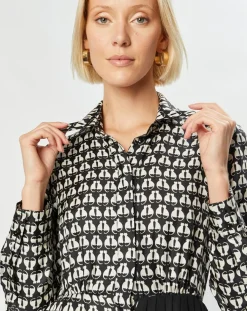 Robe 100% Soie Pevera noire-MaxMara