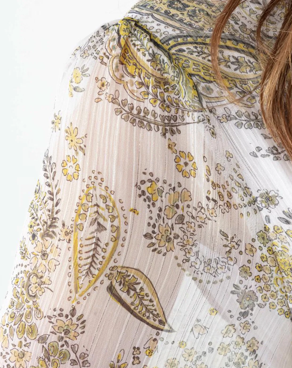 Femme Indies Robes^Robe Almas cachemire argente