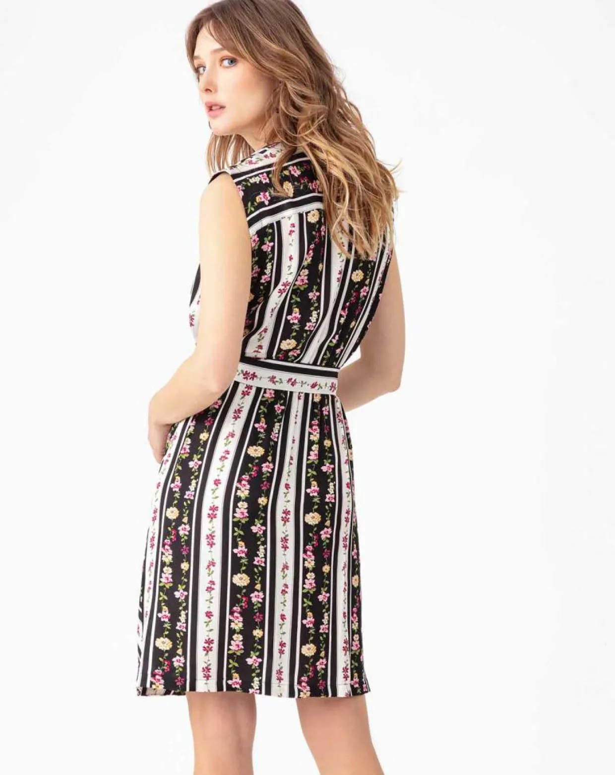 Robe Amaya multicolore-Indies Online