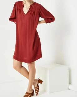 Robe Angèle bordeaux-See u Soon New