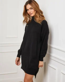 Femme Fleur de cachemire Robes^Robe Anna noire