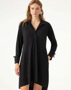 Robe Anthea noire-Indies
