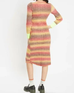 Robe Arc-en-ciel multicolore-Manoush