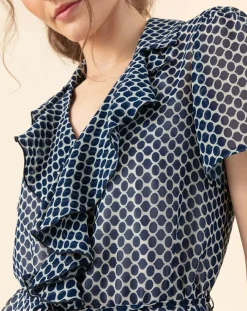 Femme Indies Robes^Robe avec Ceinture Imperia ellipse
