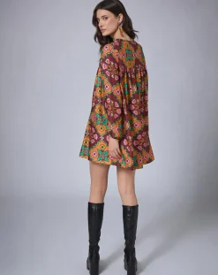 Femme Manoush Robes^Robe Babydoll Jaipur unique multicolore