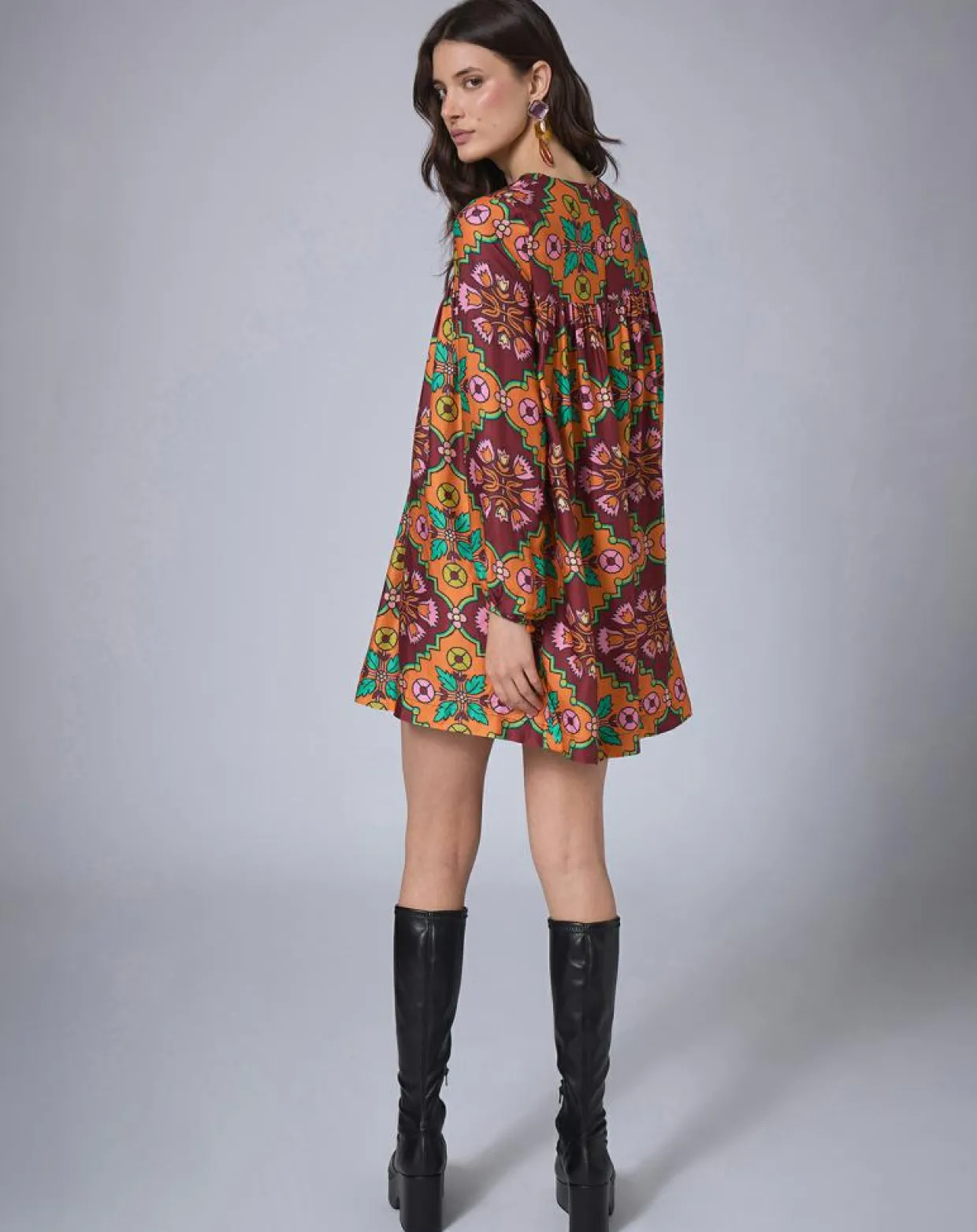 Femme Manoush Robes^Robe Babydoll Jaipur unique multicolore