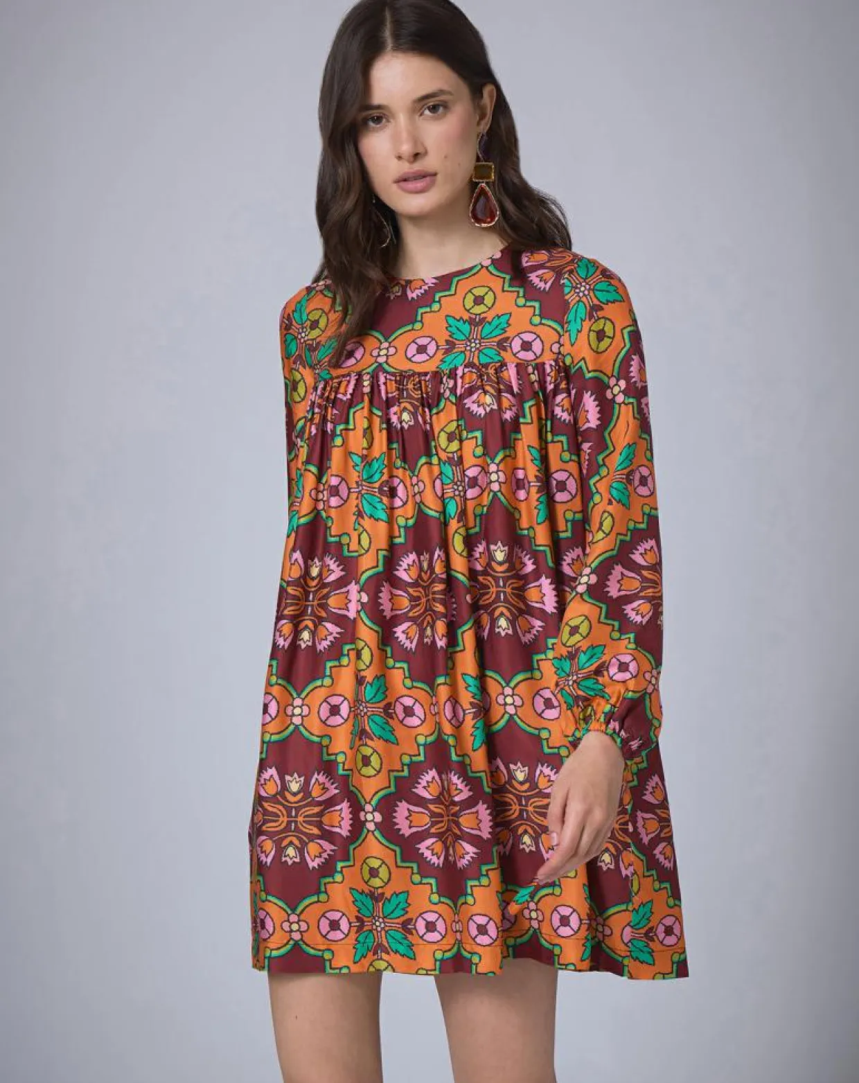 Femme Manoush Robes^Robe Babydoll Jaipur unique multicolore