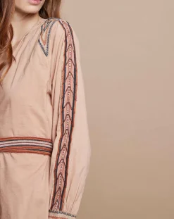Femme Mare di Latte Robes^Robe Bali beige rosé