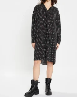 Robe Brama cravate noire-Jodhpur Best