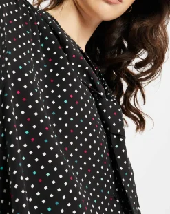 Robe Brama cravate noire-Jodhpur Best
