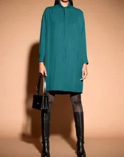 Femme Jodhpur Robes^Robe Brama cravate vert moyen