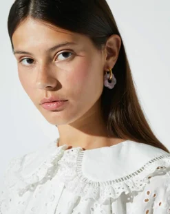 Femme Manoush Robes^Robe Broderie blanche