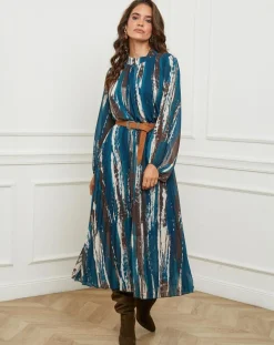 Robe Capucine bleue-L'Armoire de Suzette Hot