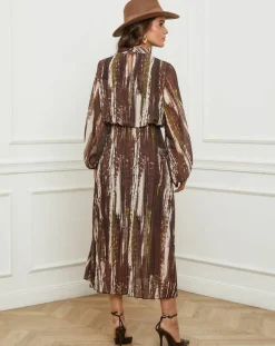 Robe Capucine choco-L'Armoire de Suzette Sale