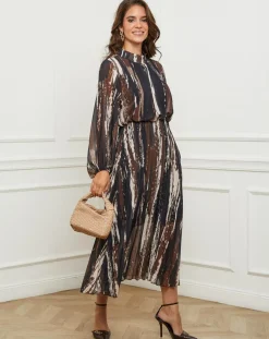 Robe Capucine noire-L'Armoire de Suzette Clearance