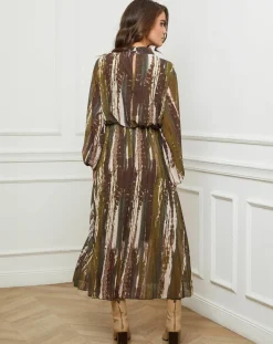 Robe Capucine verte-L'Armoire de Suzette Sale