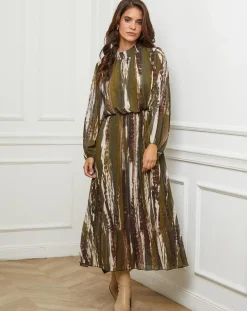 Robe Capucine verte-L'Armoire de Suzette Sale
