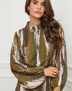 Robe Capucine verte-L'Armoire de Suzette Sale