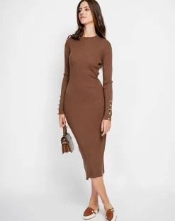 Femme Assuili Robes^Robe Cecile marron