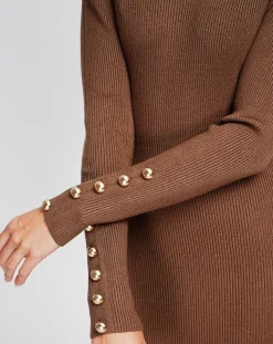 Femme Assuili Robes^Robe Cecile marron