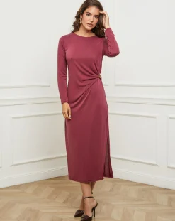 Robe Celeste bordeaux-L'Armoire de Suzette Online
