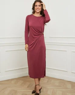 Robe Celeste bordeaux-L'Armoire de Suzette Online