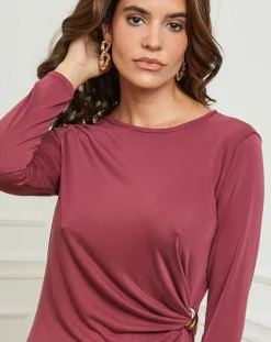 Robe Celeste bordeaux-L'Armoire de Suzette Online