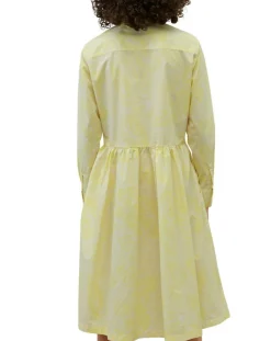 Femme Marc O'Polo Robes^Robe chemise Mid Coton Bio Poche jaune