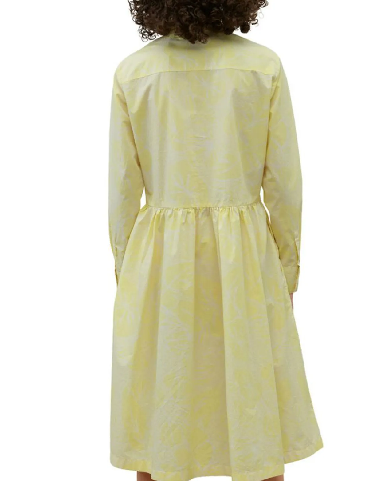 Femme Marc O'Polo Robes^Robe chemise Mid Coton Bio Poche jaune