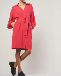 Robe courte Albane rose-Stella Forest Discount