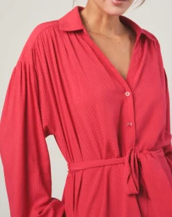 Robe courte Albane rose-Stella Forest Discount