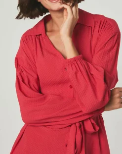 Robe courte Albane rose-Stella Forest Discount
