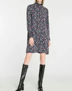 Robe courte et droite Cannelle imprimé fantaisie multicolore-Galeries Lafayette Clearance
