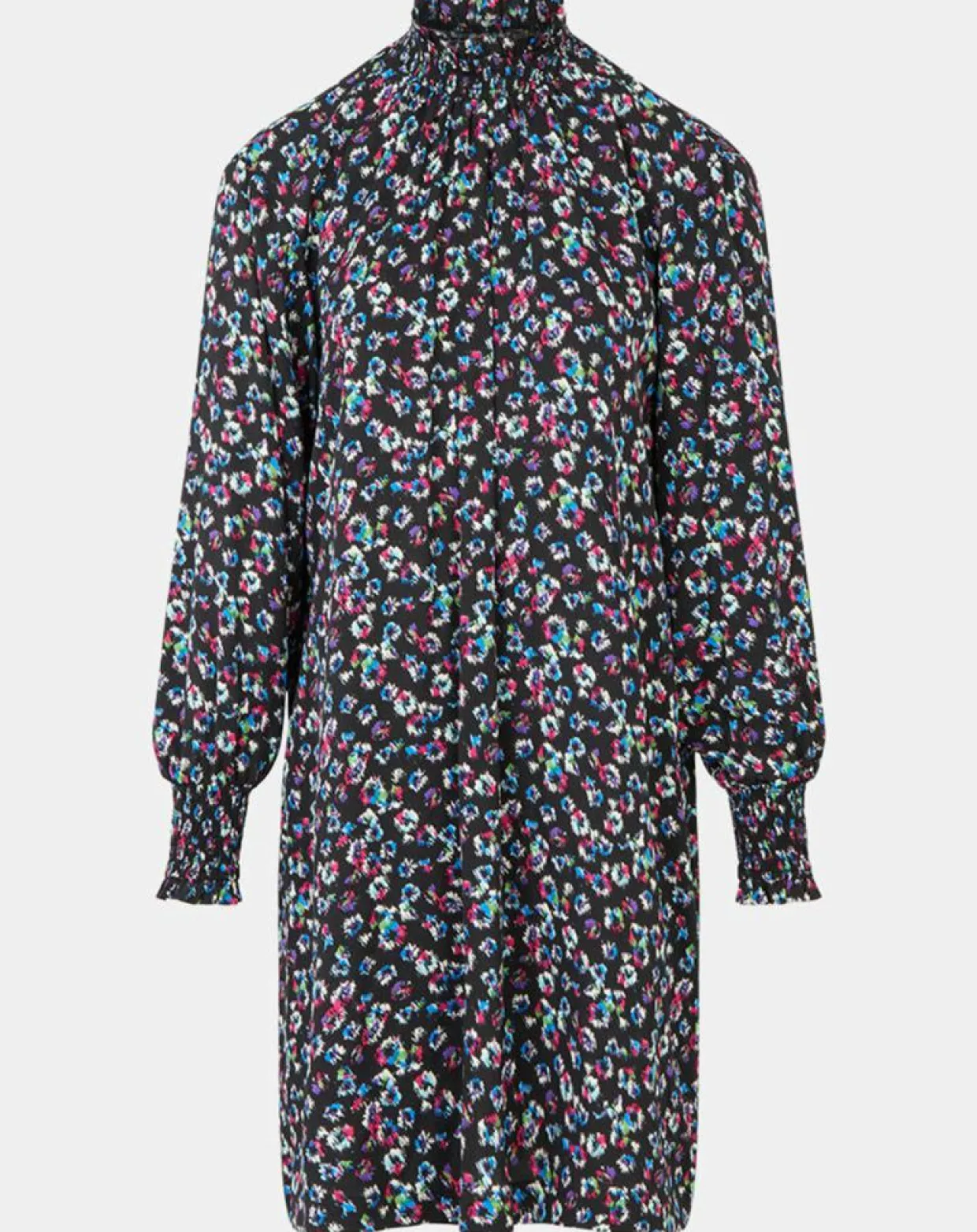 Robe courte et droite Cannelle imprimé fantaisie multicolore-Galeries Lafayette Clearance