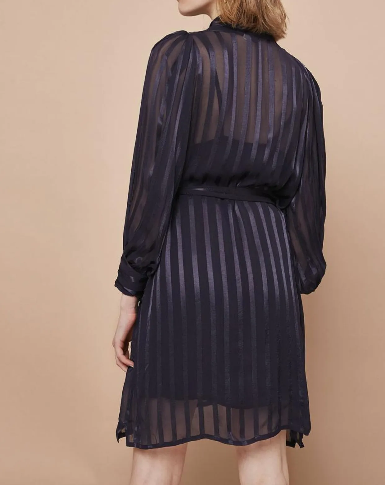 Femme Mare di Latte Robes^Robe courte Olie zébre encre