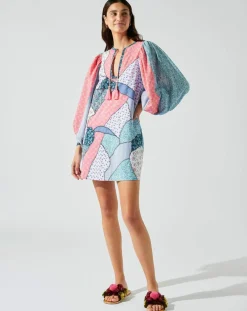 Robe courte patchwork-Manoush
