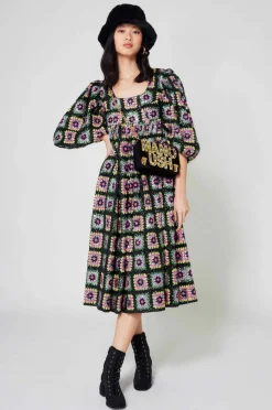 Femme Manoush Robes^Robe Crochet Paillette & Sequins multicolore
