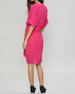 Femme Suncoo Robes^Robe Cyriele rose fushia