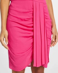 Femme Suncoo Robes^Robe Cyriele rose fushia