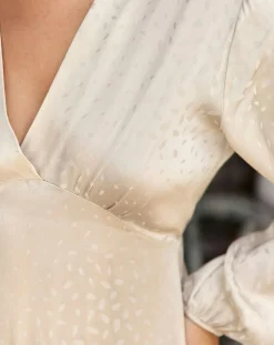 Femme Lauren Vidal Robes^Robe Eliza crème