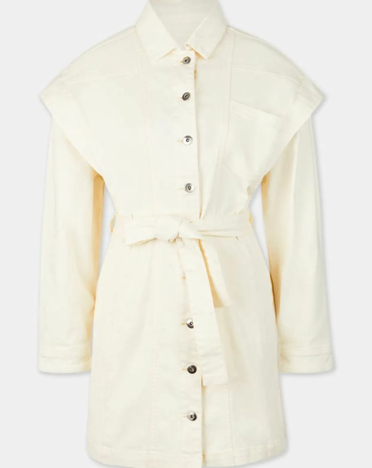 Femme Galeries Lafayette Robes^Robe en Denim Patti écrue