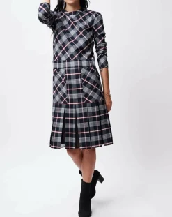 Robe en Laine & Soie Romy marine-John Galliano Online