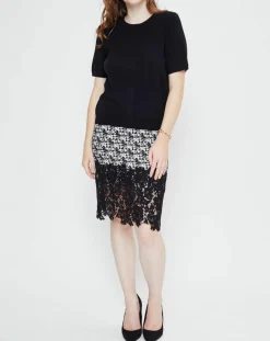 Femme Derhy Robes^Robe en Laine mélangée Camoyard noire