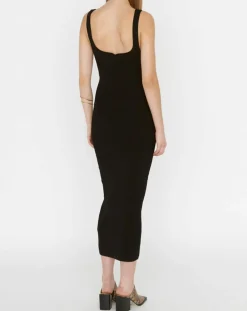Robe en maille Remir noire-Zapa New